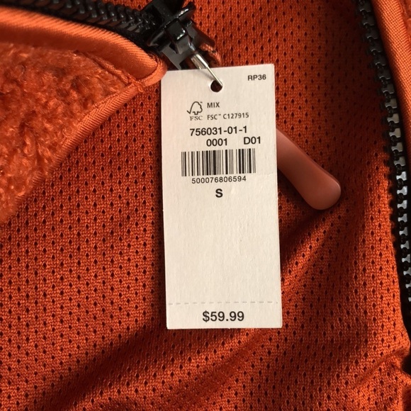 Old Navy Men Cozy Sherpa Hooded Full Zip Jacket Size S - Picture 11 of 13